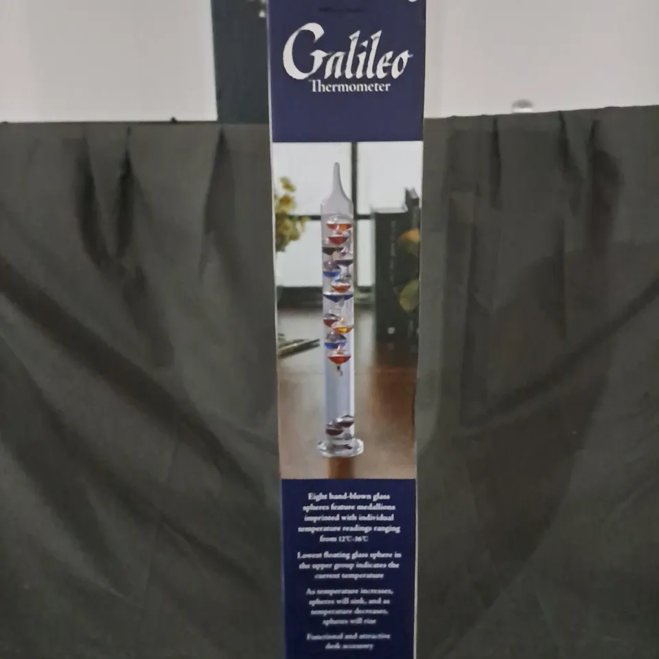 BOXED GALILEO THERMOMETER 
