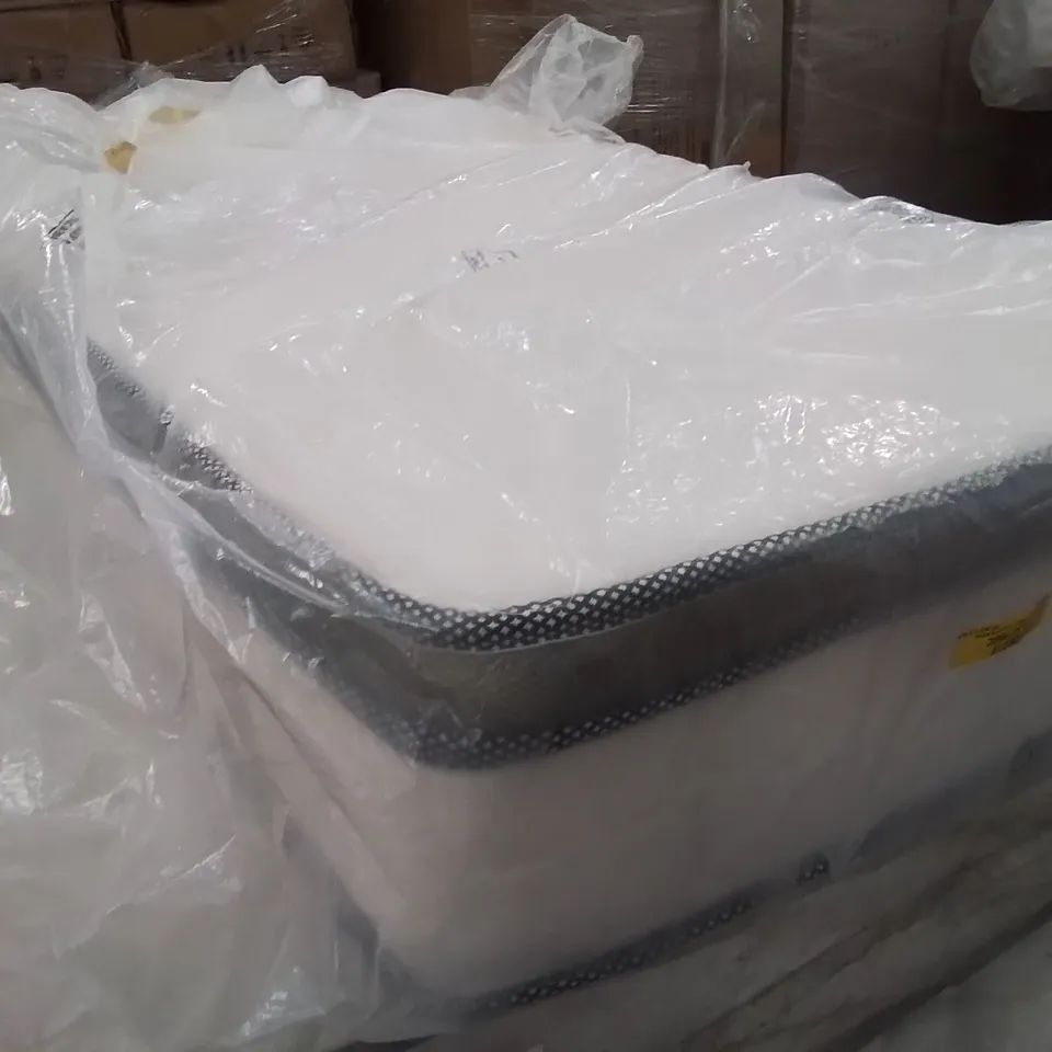 QUALITY BAGGED ROLLED AND BOXED MURCIA WAYFAIR SLEEP PILLOW TOP POCKET SPRUNG SINGLE MATTRESS 