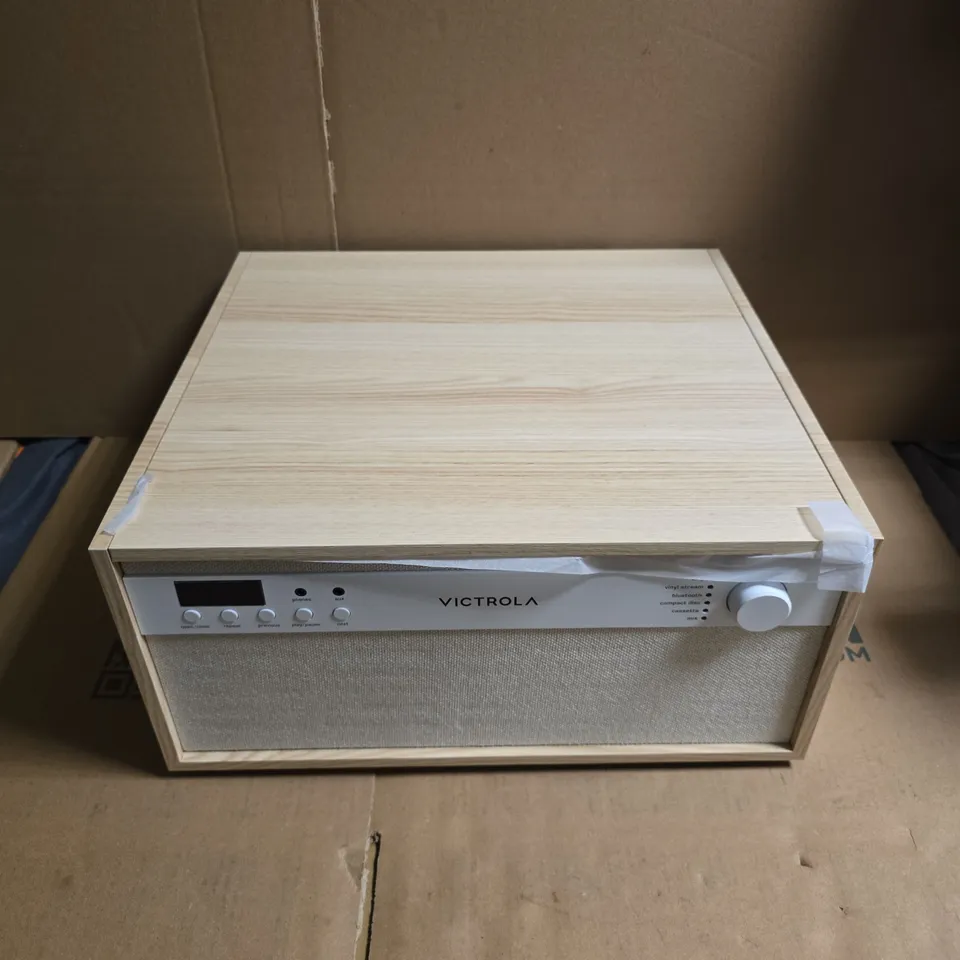 BOXED VICTROLA CENTURY 6-IN-1 MUSIC CENTER