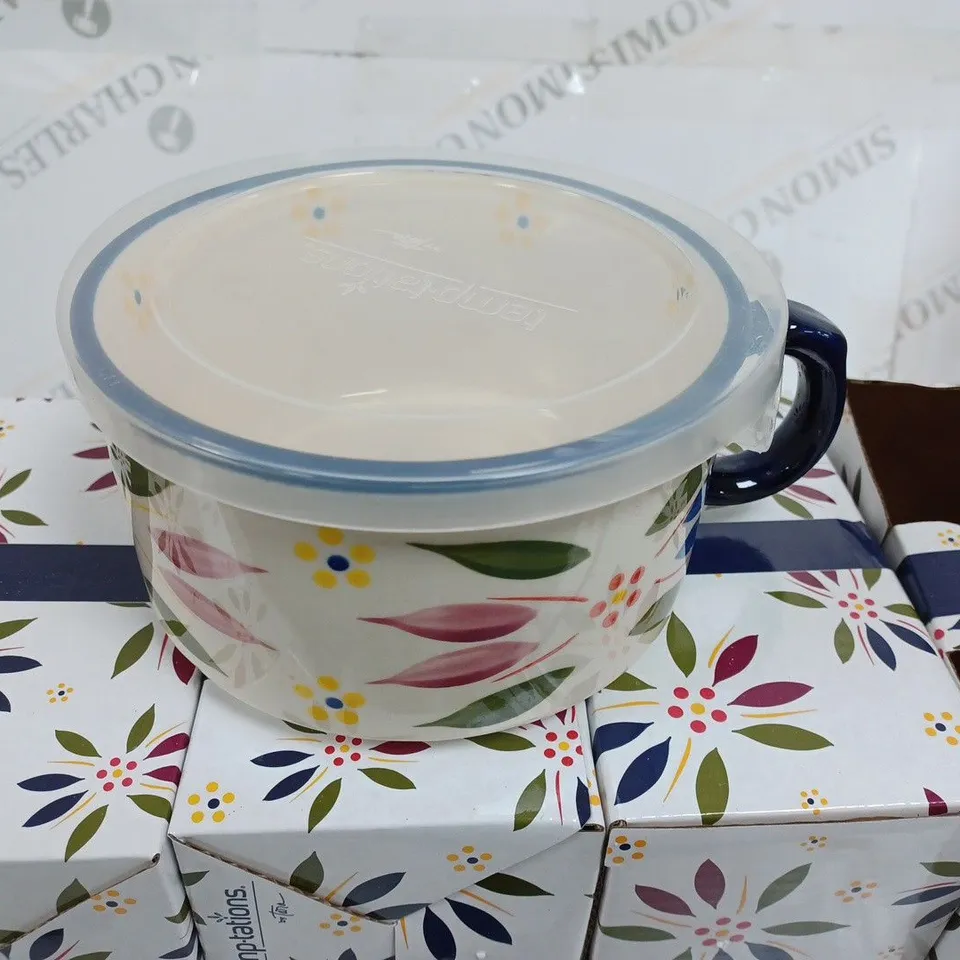 TEMP-TATIONS set of 4 SOUP CONTAINERS WITH LIDs