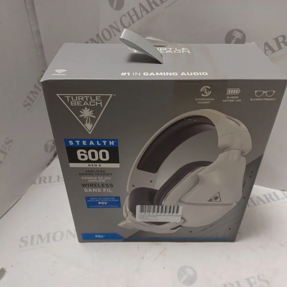 BOXED TURTLE BEACH STEALTH GEN 2 WIRELESS HEADSET IN WHITE