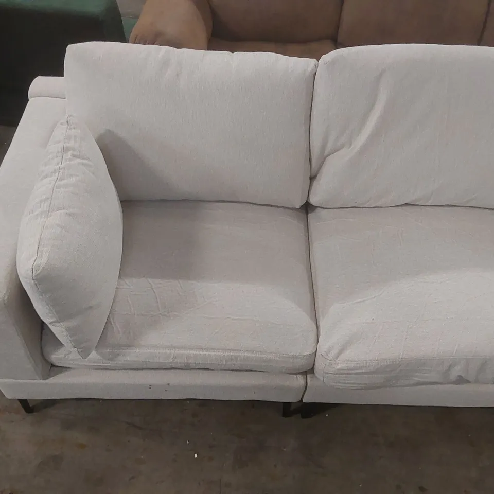 QUALITY DESIGNER DAN 71CM COTTON SQUARE ARM SOFA