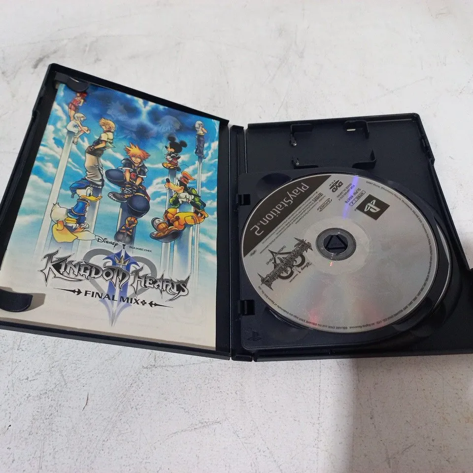KINGDOM HEARTS FINAL MIX FOR PLAYSTATION 2 - JAPANESE EDITION