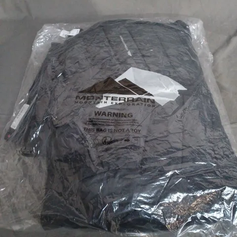 MONTERRAIN IMPACT HYBRID PUFFER JACKET – JET BLACK – XL