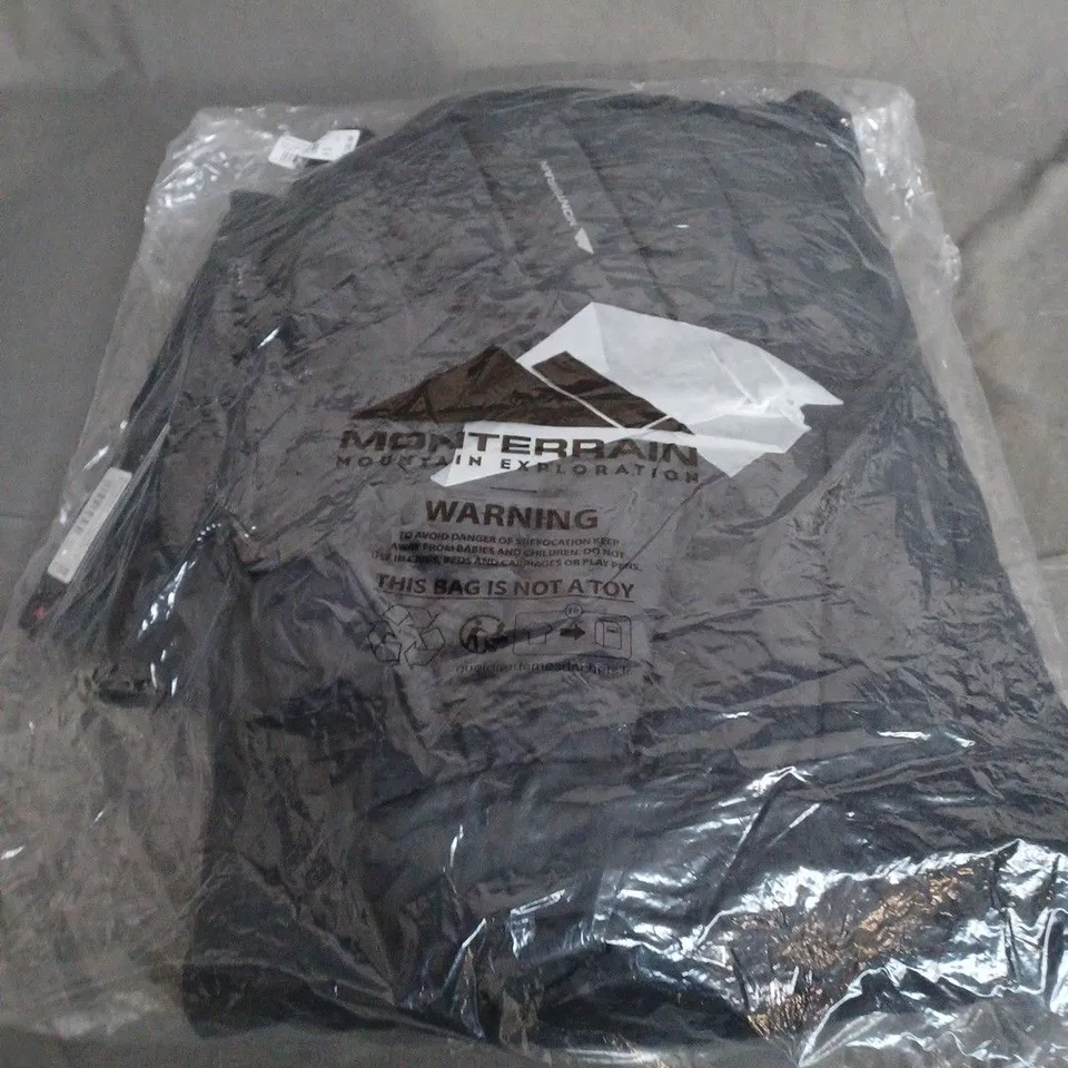 MONTERRAIN IMPACT HYBRID PUFFER JACKET – JET BLACK – XL