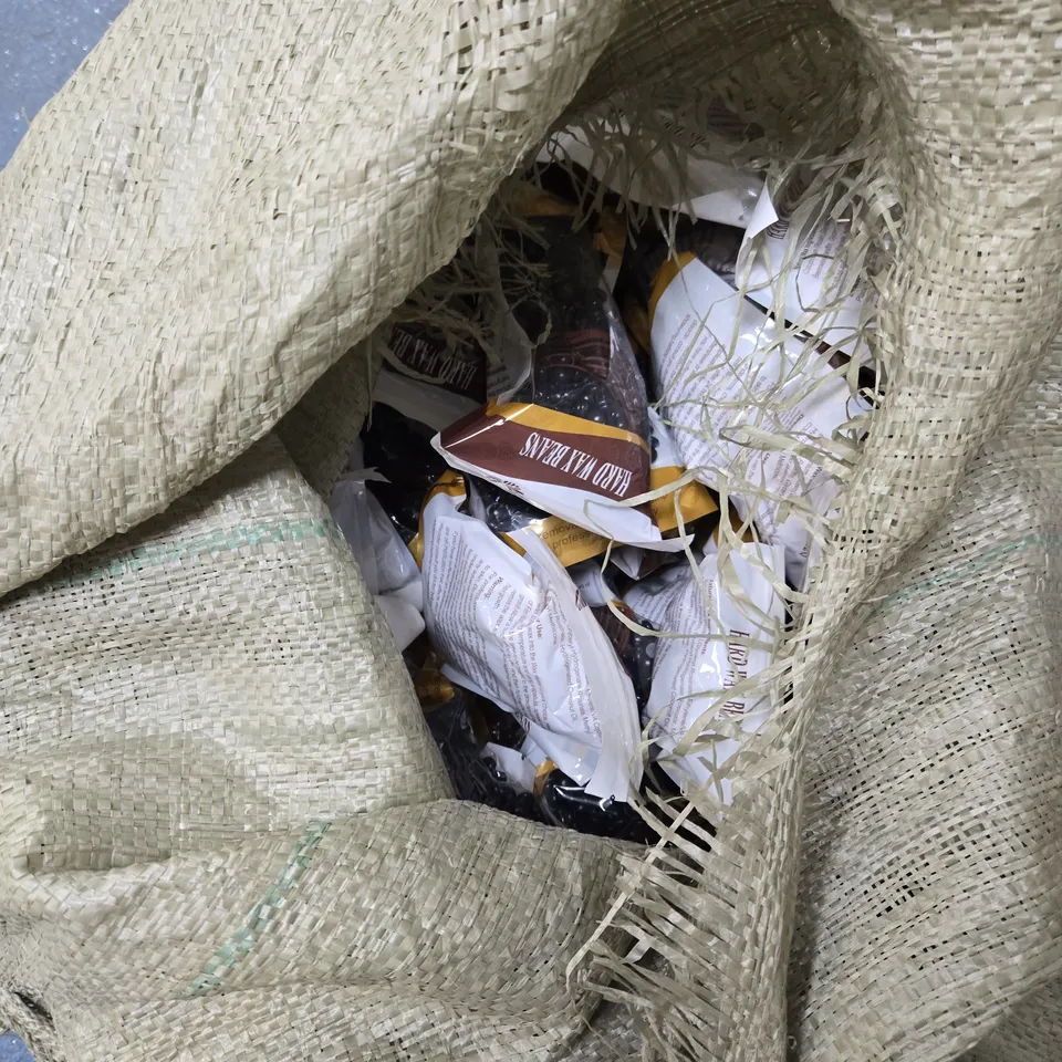 BAG OF APPROXIMATELY 50 HARD WAX BEANS – HAIR REMOVAL WAX BEADS