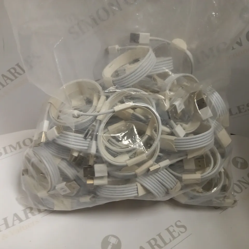 BAG OF APPROX 15 USB-C CHARGING CABLE