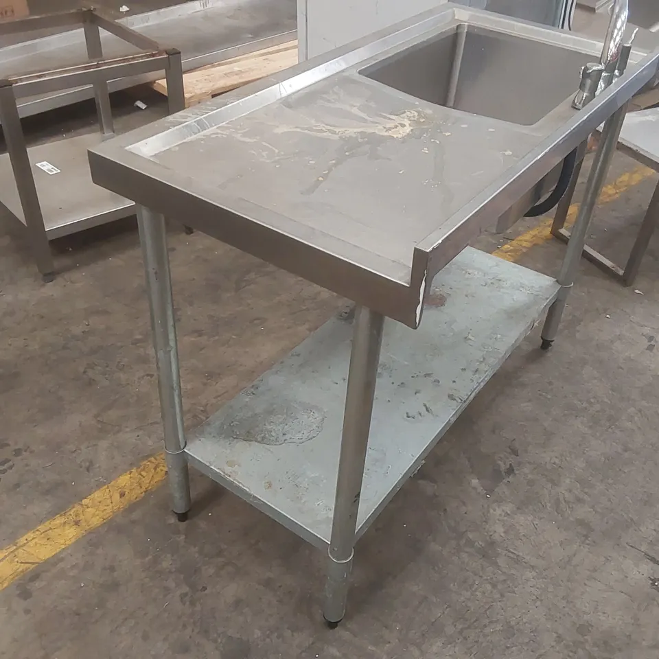 VOGUE STAINLESS STEEL COMMERCIAL KITCHEN SINK