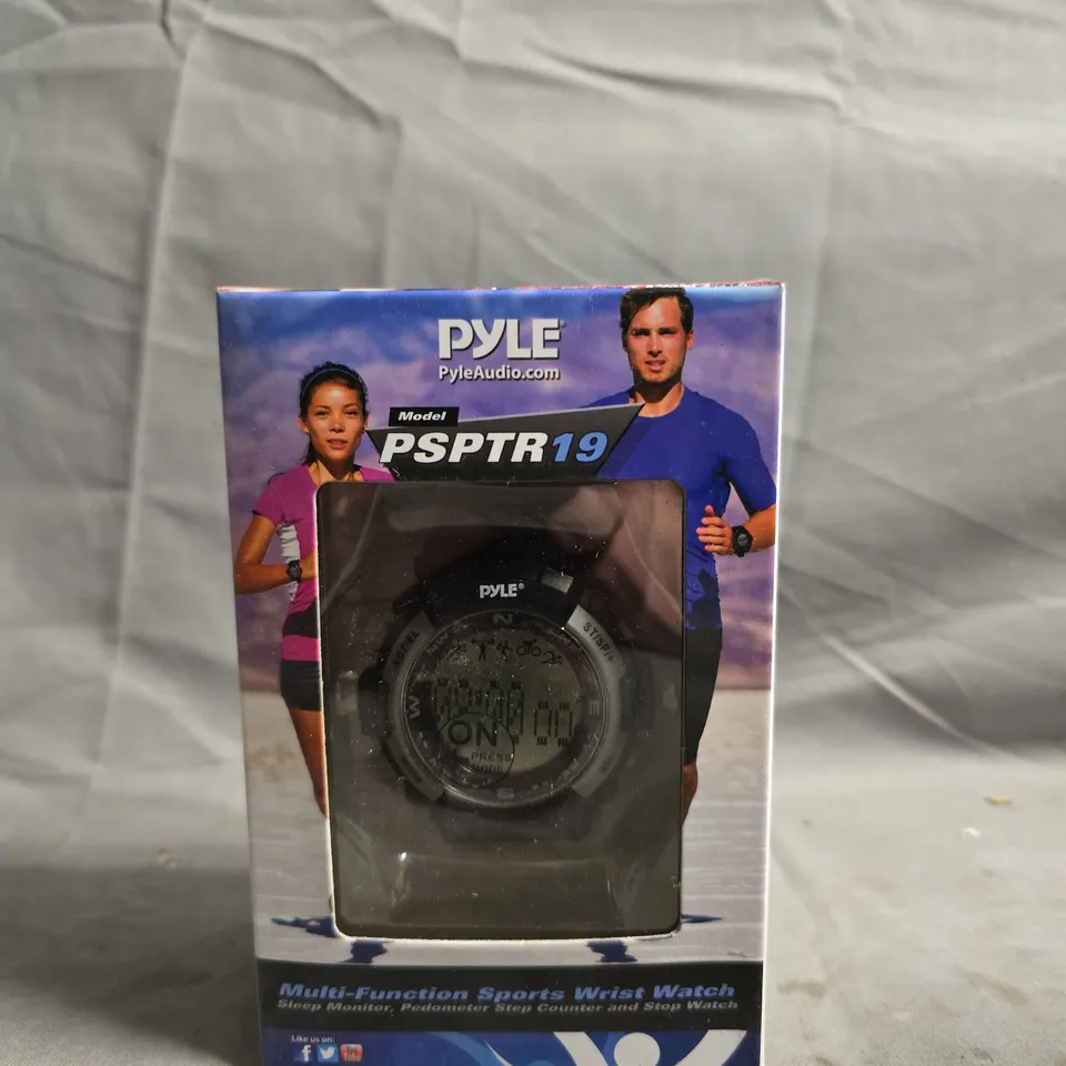 PYLE PSPTR19 MULTI-FUNCTION SPORTS WRIST WATCH – BOXED 