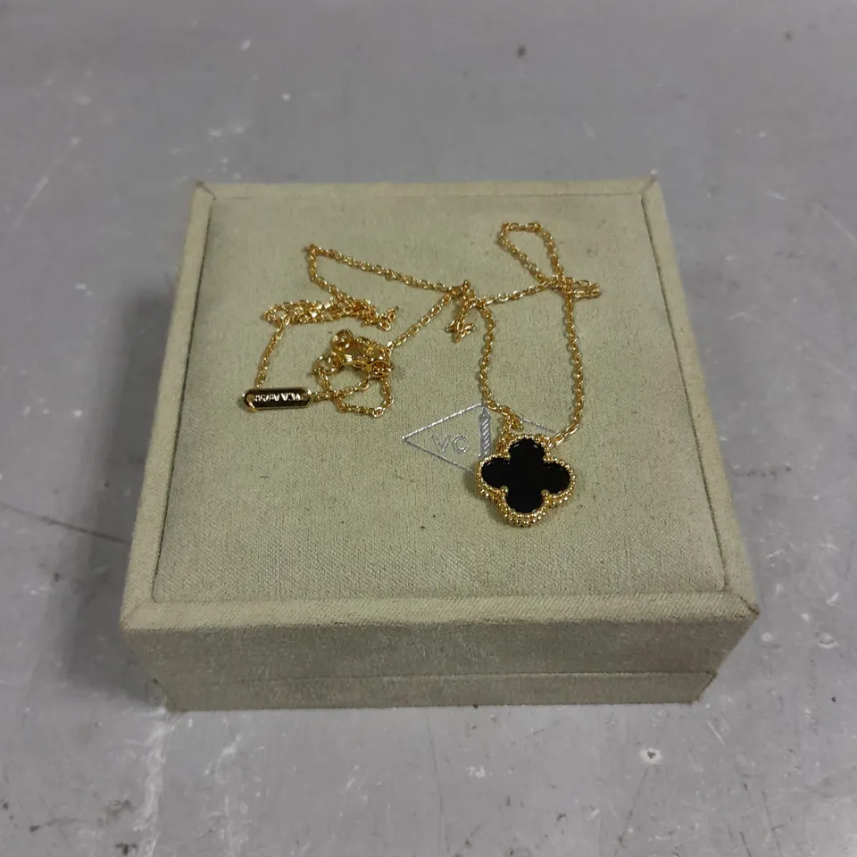 VAN CLEEF & ARPELS VINTAGE ALHAMBRA PENDANT NECKLACE - COLLECTION ONLY 