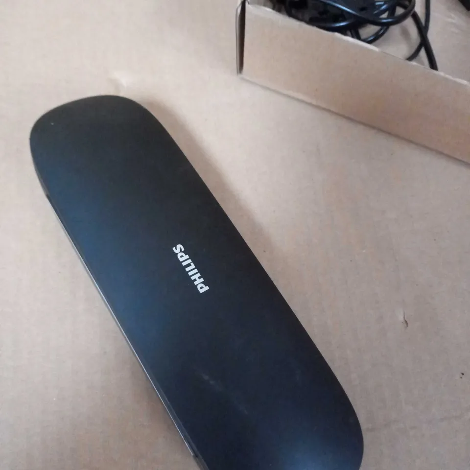 PHILIPS BLACK ELECTRIC TOOTH BRUSH