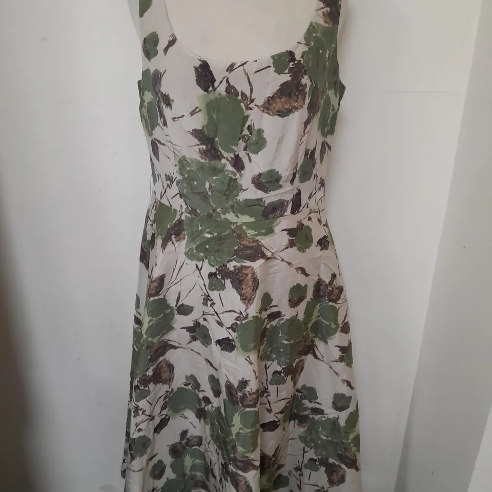 LAURA ASHLEY FLORAL DRESS - UK 14