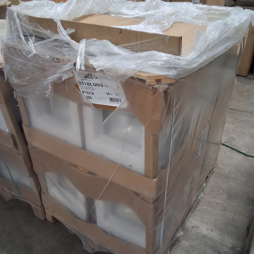 PALLET CONTAINING APPROXIMATELY 12 VITRA S50 WALL-HUNG WC PAN, 52CM