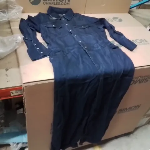 BOXED BRAND NEW APPROXIMATELY 5 ANTHOLOGY BOILERSUIT INDIGO SIZE 14