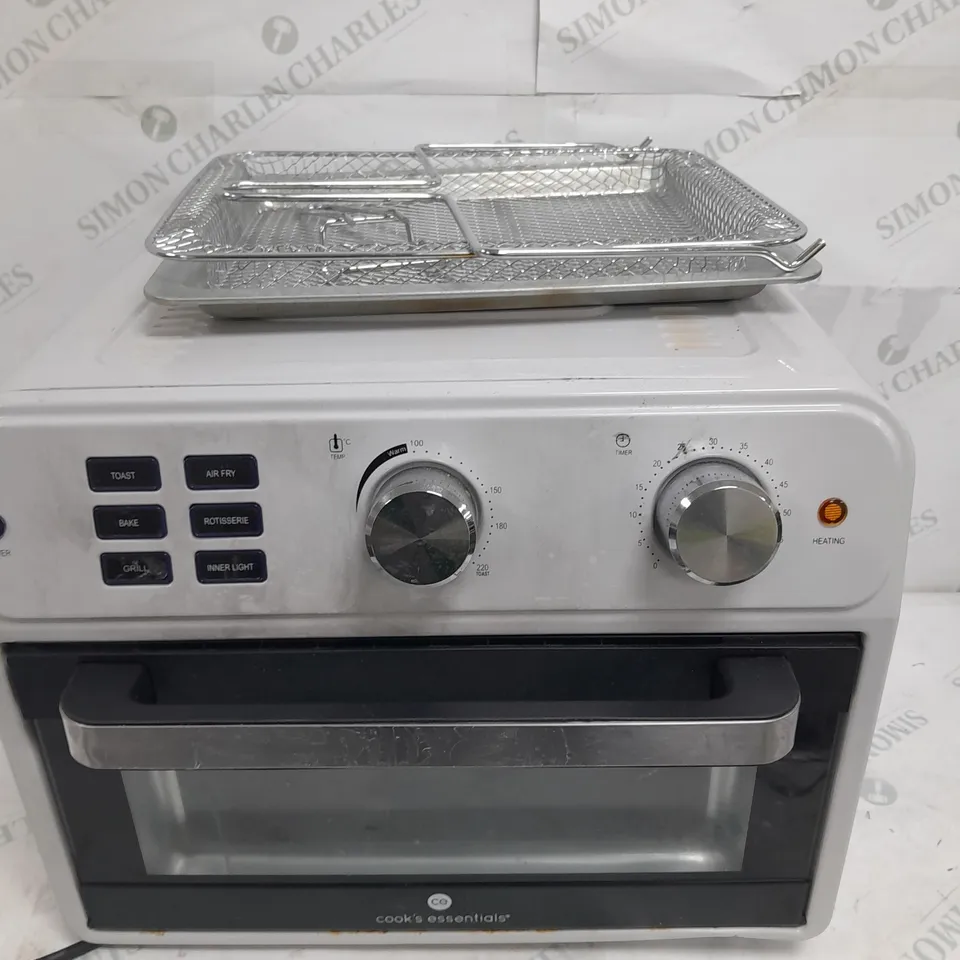 UNBOXED COOK'S ESSENTIAL AIR FRYER OVEN IN COOL GREY