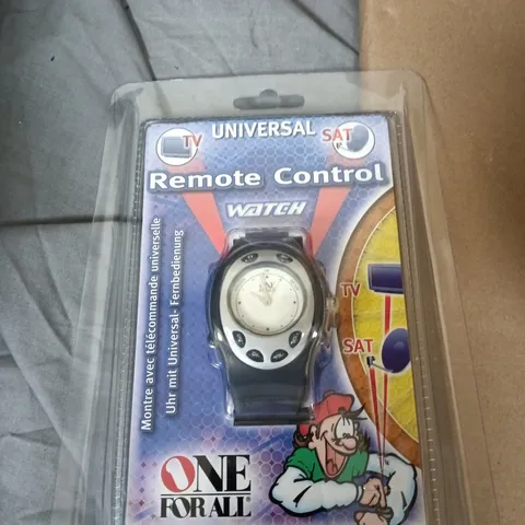 BOX OF 6 UNIVERSAL TV REMOTE WATCH (CONTROL YOUR TV WITH A WATCH)