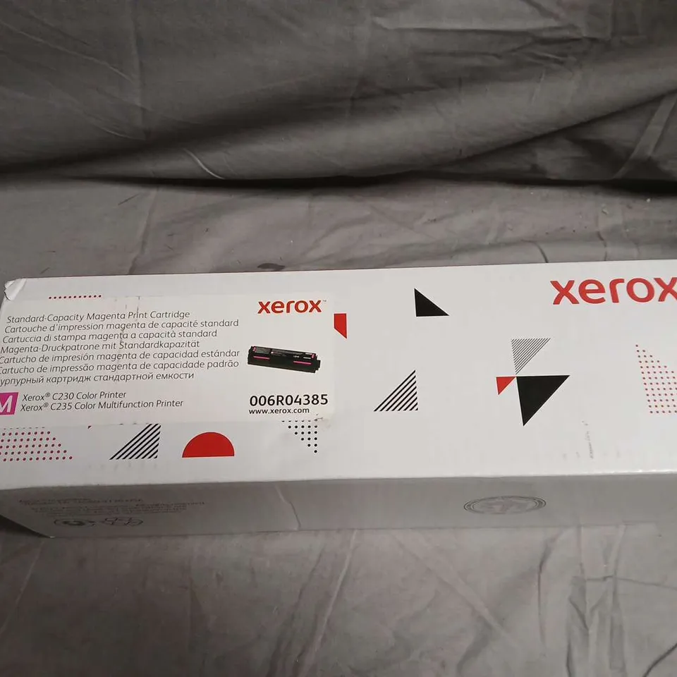 XEROX MAGENTA PRINT CARTRIDGE 006R04385 – STANDARD CAPACITY FOR C230/C235 COLOUR PRINTER