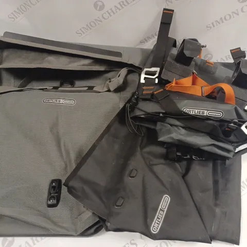 LOT OF 3 ASSORTED ORTLIEB WATERPROOF BAGS