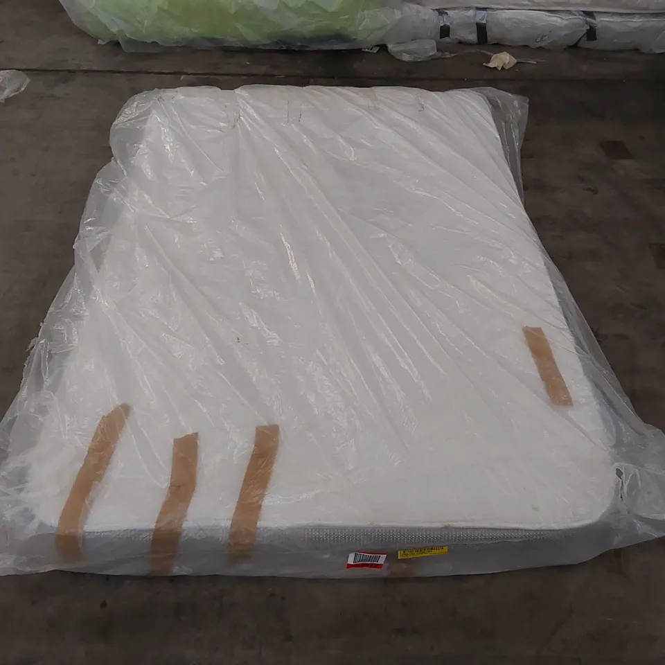 BAGGED HYBRID MEMORY NATURAL OPEN COIL MATTRESS - 4'6" DOUBLE
