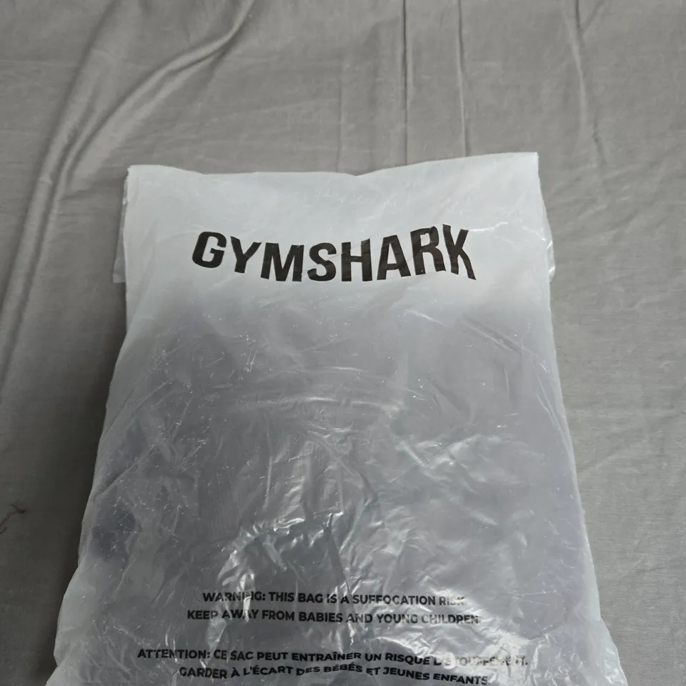 BAGGED GYMSHARK REST DAY COTTON CONTOUR PULLOVER - SIZE S