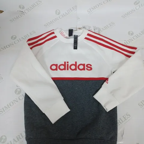 ADIDAS LOGO SWEATSHIRT SIZE 6-7 YEARS