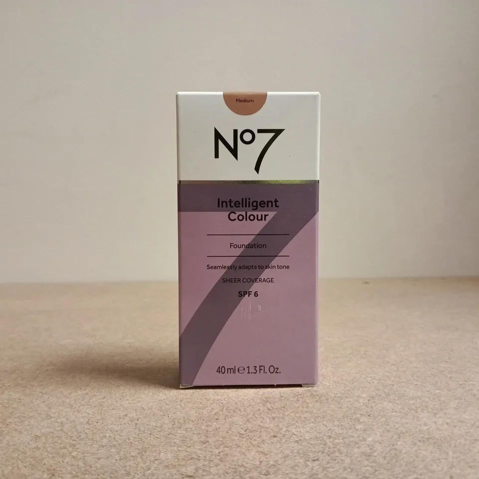 NO 7 INTELLIGENT COLOUR FOUNDATION SPF 6 (40ML)