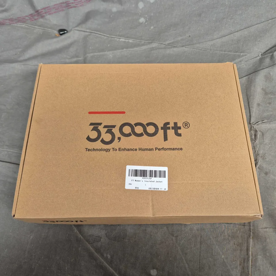 33,000 FT WOMEN'S INSULATED JACKET - NAVY - SIZE L