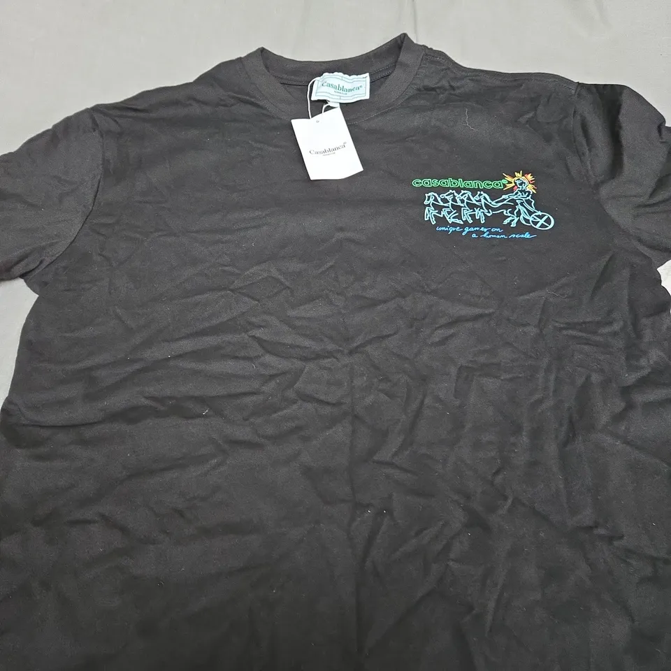 CASABLANCA TENNIS CLUB GRAPHIC T-SHIRT SIZE UNSPECIFIED