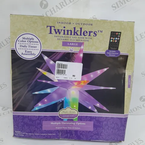 BOXED PACIFIC ACCENTS STAR BURST LIGHT