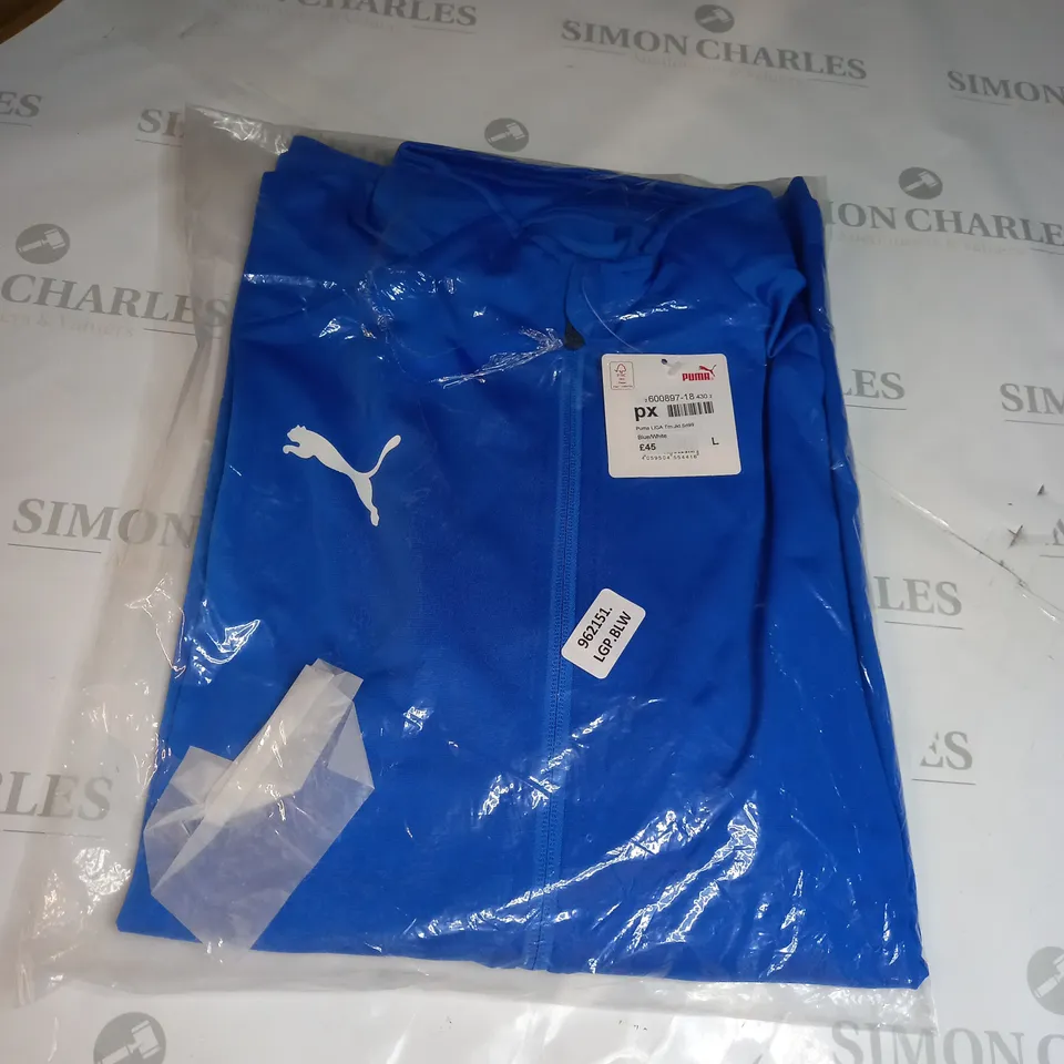 PUMA BLUE SPORTING JACKET SIZE M 