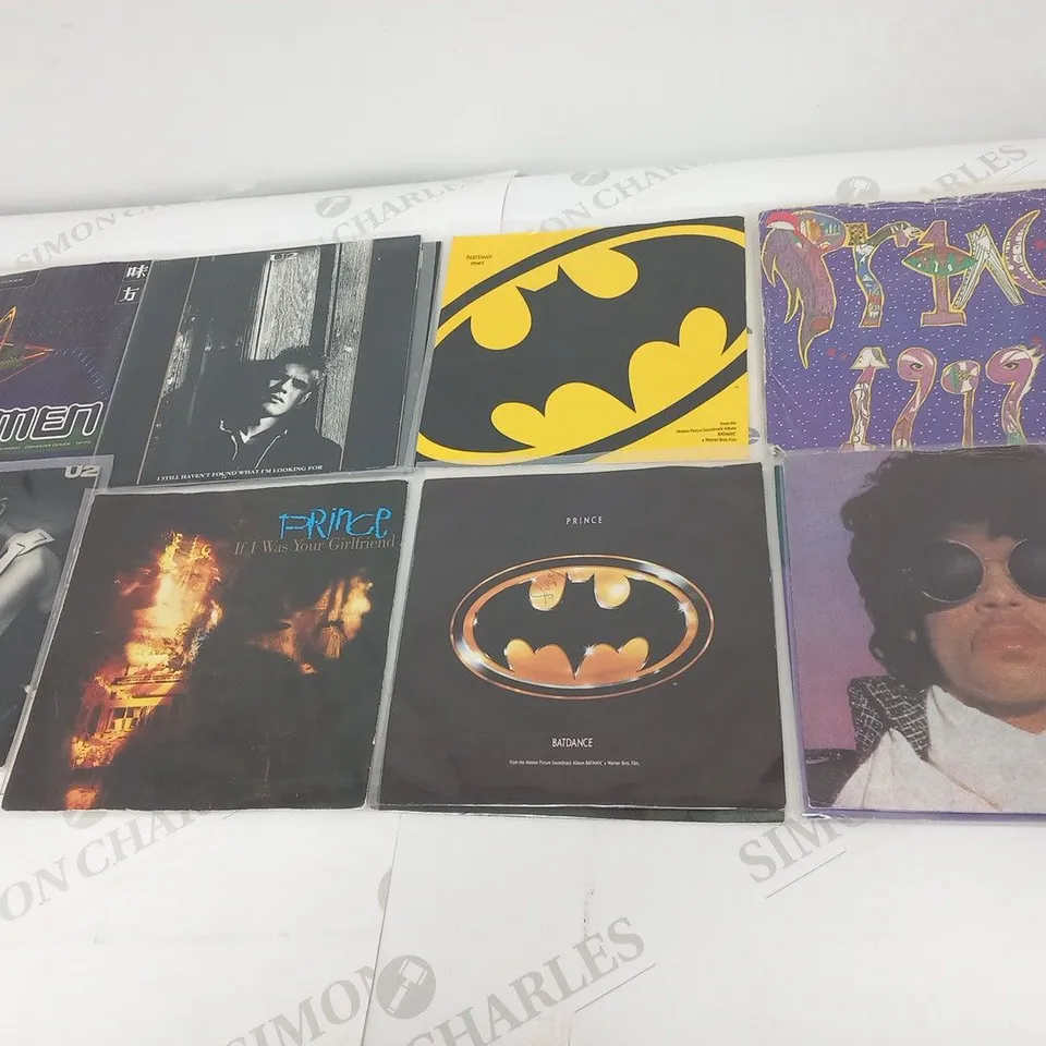 A COLLECTION OF 29 X VINYL SINGLES. DEPECHE MODE, THE STYLE COUNCIL, MADNESS, U2. PRINCE, PUBLIC IMAGE ETC