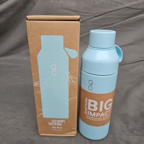 BOXED OCEAN BOTTLE SKY BLUE BOTTLE 