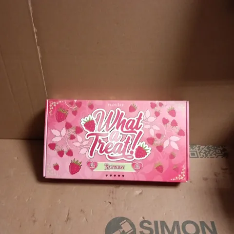 BOXED PLOUISE WHAT A TREAT RASPBERRY COSMETIC GIFT BOX 