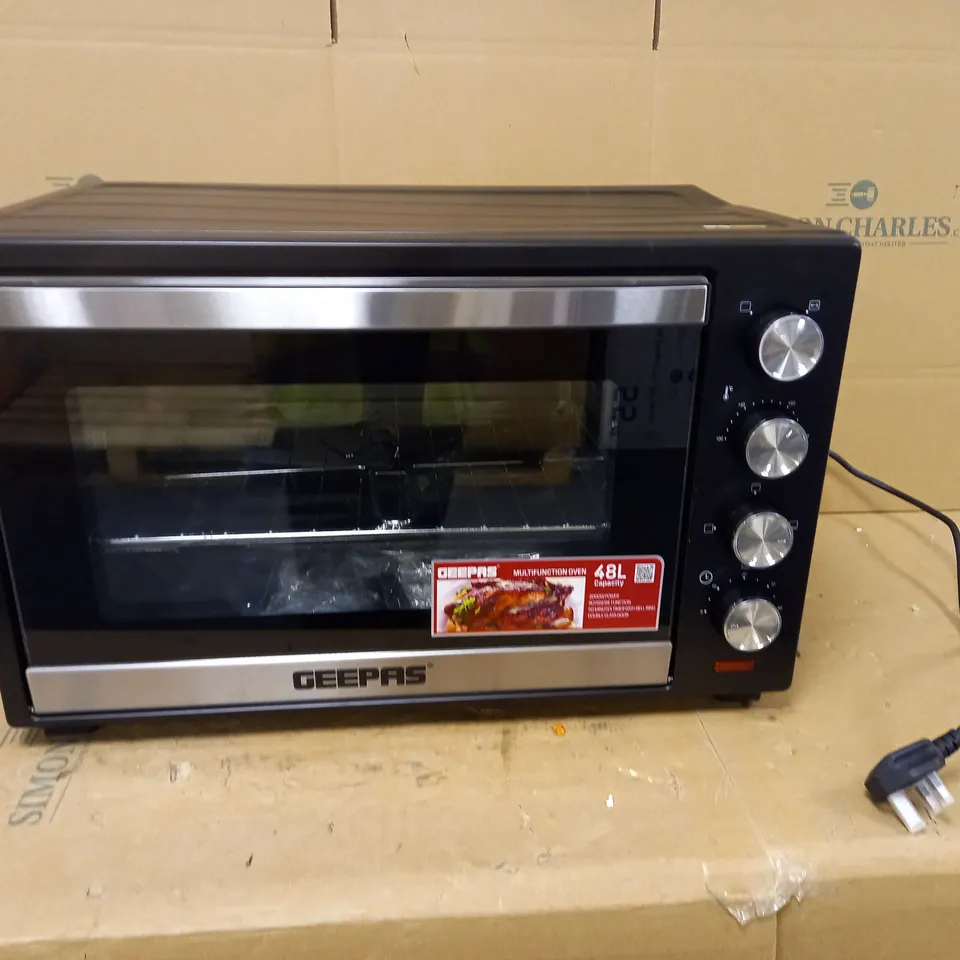 GEEPAS 48L MINI OVEN AND GRILL