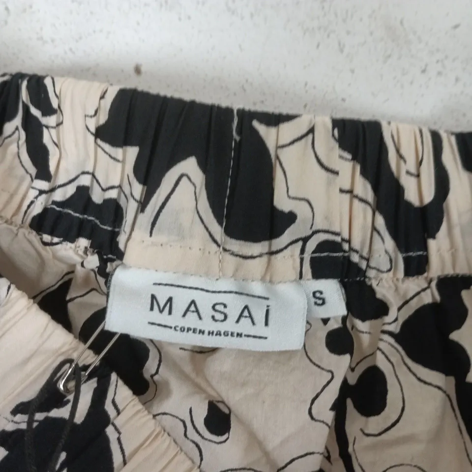 MASAI COPENHAGEN SKIRT – MASHIKOBA PRINT, FOG, CASUAL REGULAR, UK SIZE S