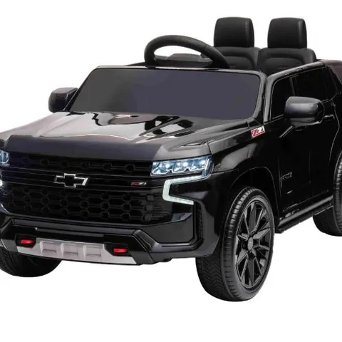 BRAND NEW BOXED 12V CHEVROLET SILVERADO KIDS RIDE ON TRUCK WITH REMOTE CONTROL BLACK 