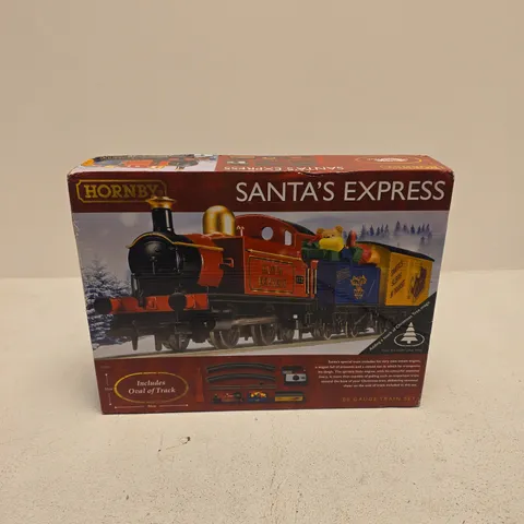 HORNBY SANTA'S EXPRESS 00 GAUGE TRAIN SET 