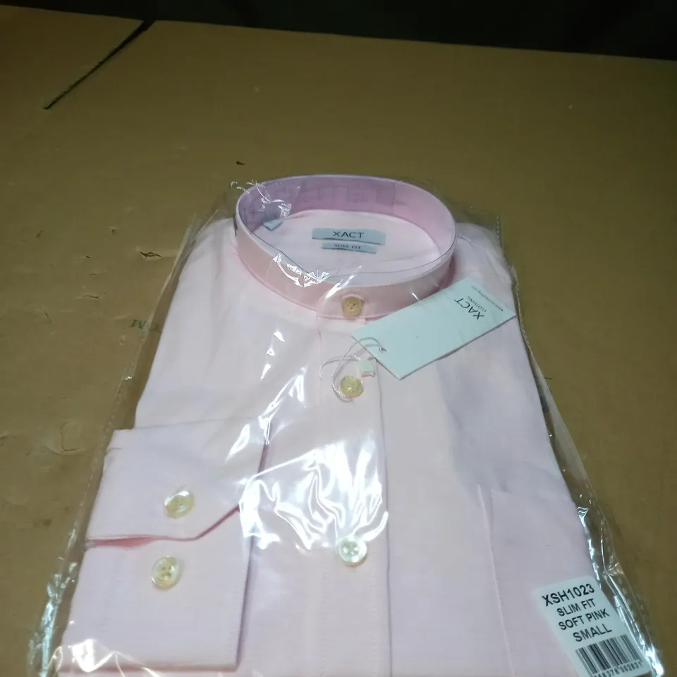XACT SOFT PINK SHIRT SIZE S