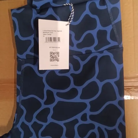 BOX OF BRASS MONKEY LEGGINGS - WATER DESIGN SIZE MEDIUM APPROXIMATELY 35