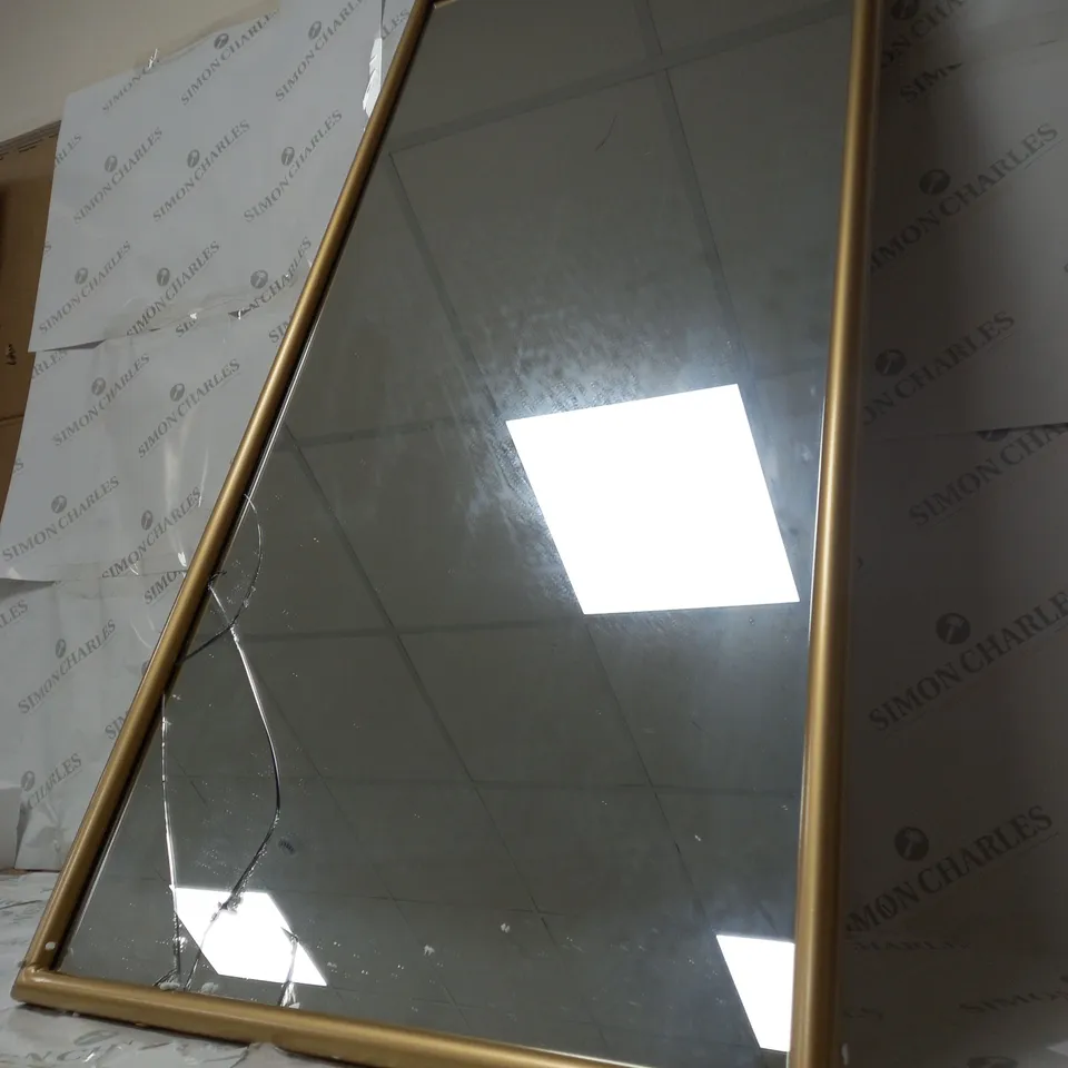 BOXED ALISON CORK PEACOCK FULL LENGTH WALL MIRROR - COLLECTION ONLY