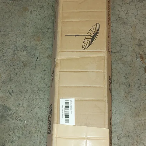 BOXED 250CM ROUND GARDEN SHANGHAI PARASOL UMBRELLA (1 BOX)