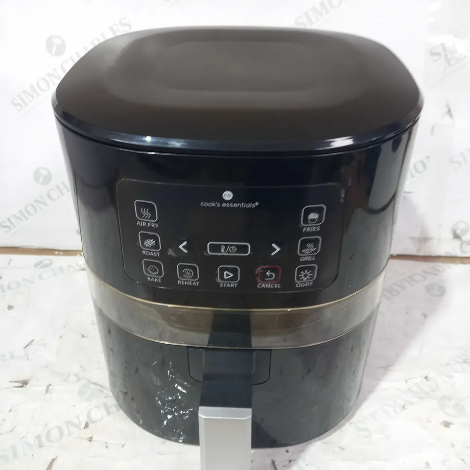 OUTLET COOK'S ESSENTIALS 4.0L AIR FRYER - BLACK