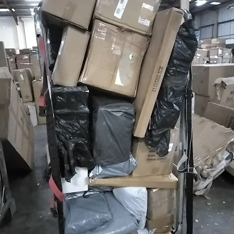 CAGE OF ASSORTED HOUSEHOLD GOODS TO INCLUDE ROTATING RICE BOWL, VANITY CASE AND TELEPHONE 