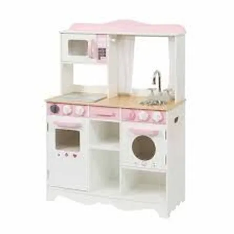 BOXED LIBERTY HOUSE TOYS COUNTRY KITCHEN WITH ACCESSORIES 
