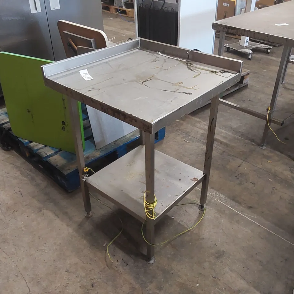 COMMERCIAL STAINLESS STEEL TABLE PIECE