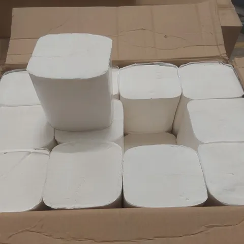BOX CONTAINING 36 BULK PACK 2 PLY TISSUE PAPER