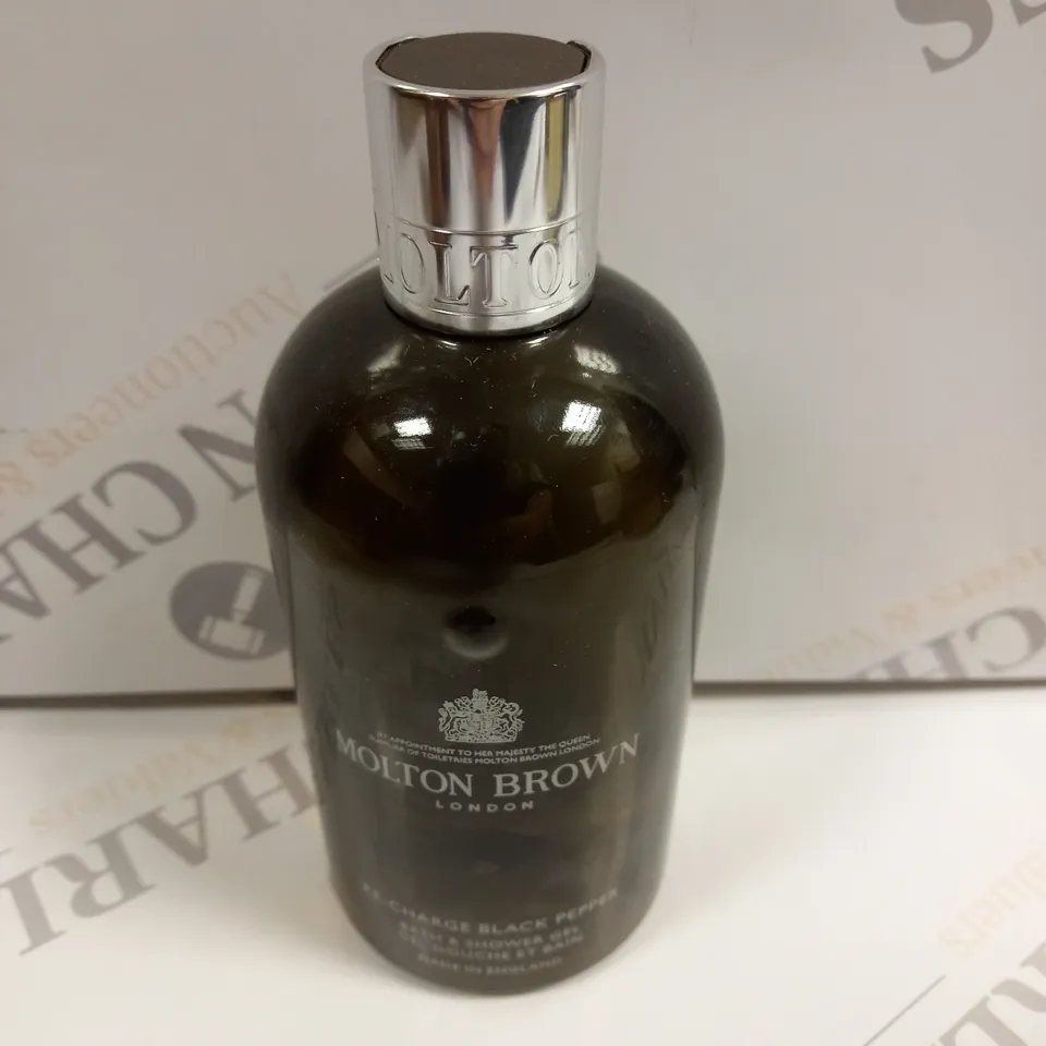 MOLTON BROWN RE-CHARGE BLACK PEPPER BATH AND SHOWER GEL 300ML