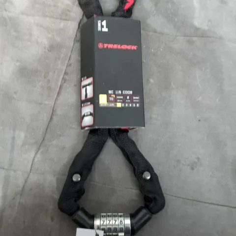 Trelock Bike Lock – 4-Digit Combination Cable Lock (BC 115 CODE)
