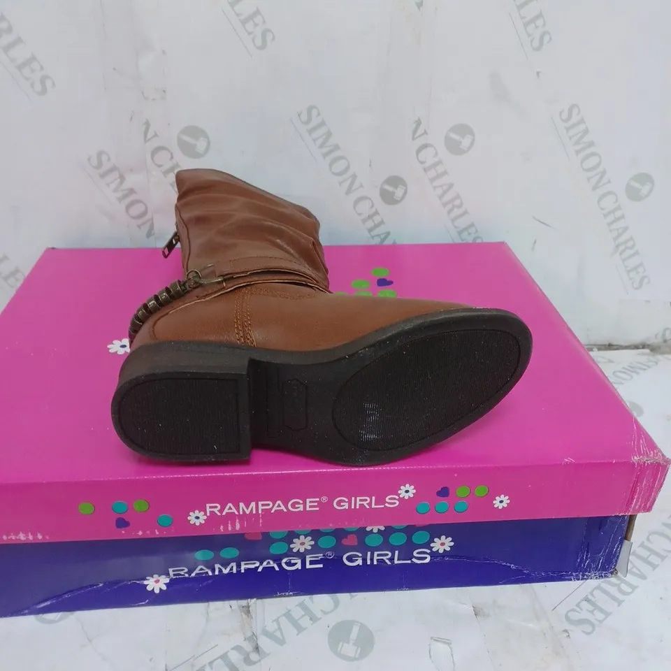 LOT OF 3 PAIRS OF GIRLS BOOTS