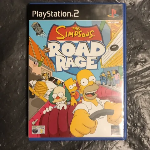 THE SIMPSONS ROAD RAGE FOR PS2 